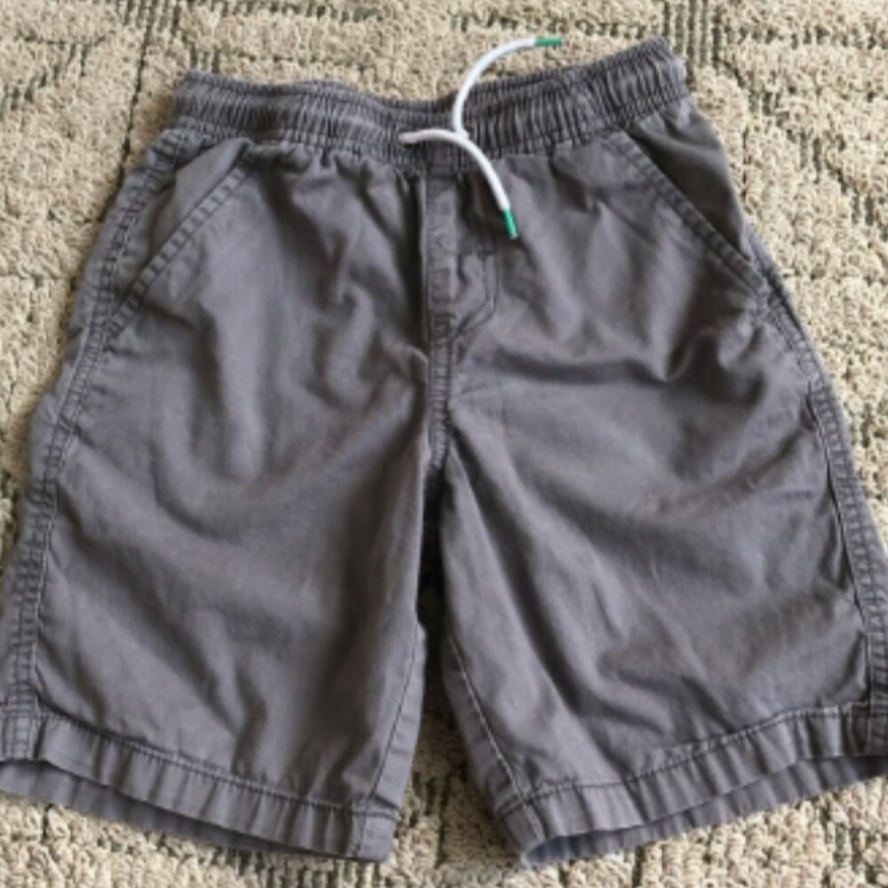 Boys Gray Shorts, Size 6/7